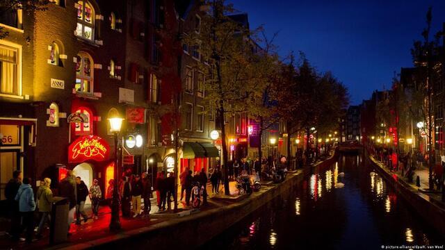 Barrio Rojo - DeWallen Amsterdam, Países Bajos